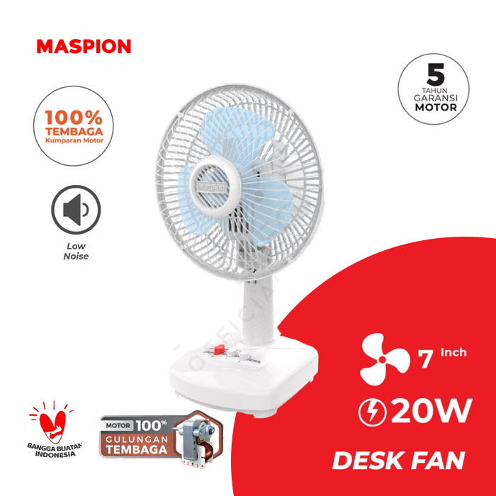 Maspion Desk Fan 7" - F18DE